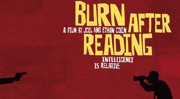 burn after reading t shirt
