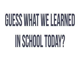 Guess What We Learned in School Today? (1970) - John G. Avildsen ...