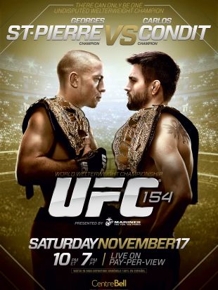 UFC 154: St-Pierre vs. Condit